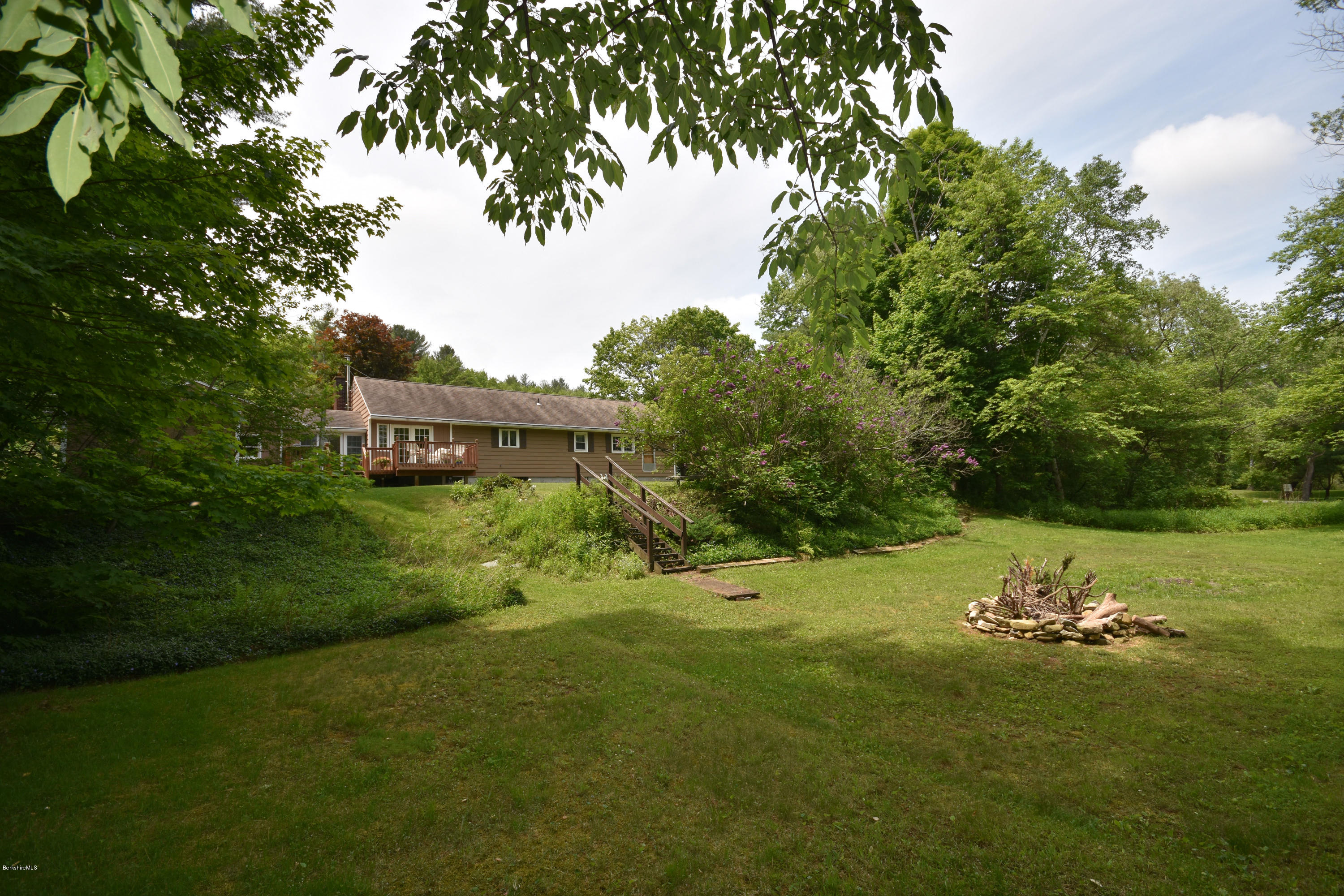 489 South Washington State Road Washington, MA 01223 - Photo 48 of 49 a view of a backyard of the house