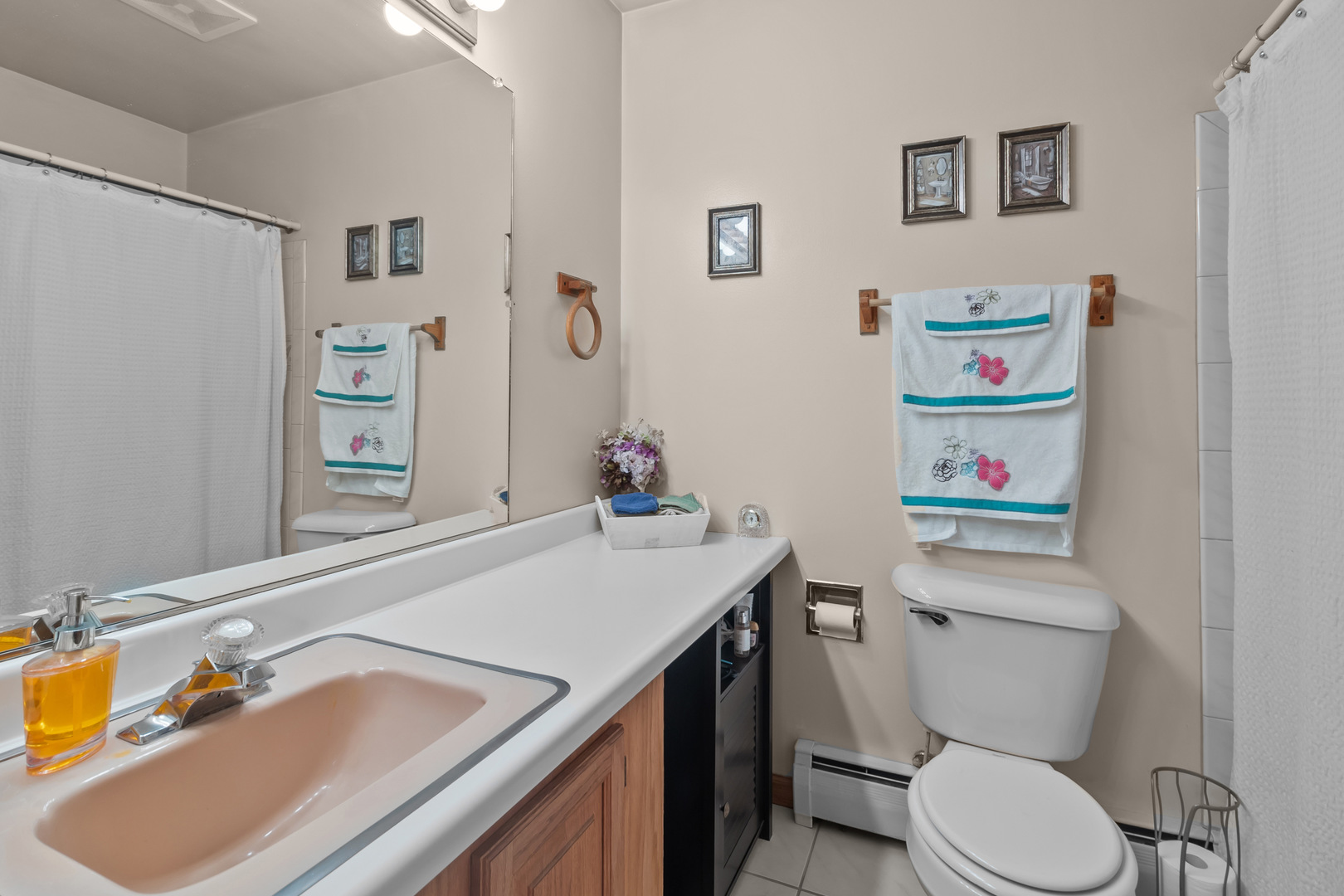 1306 Garfield Road Harvard, IL 60033 - Photo 18 of 38 a bathroom with a sink mirror vanity and toilet