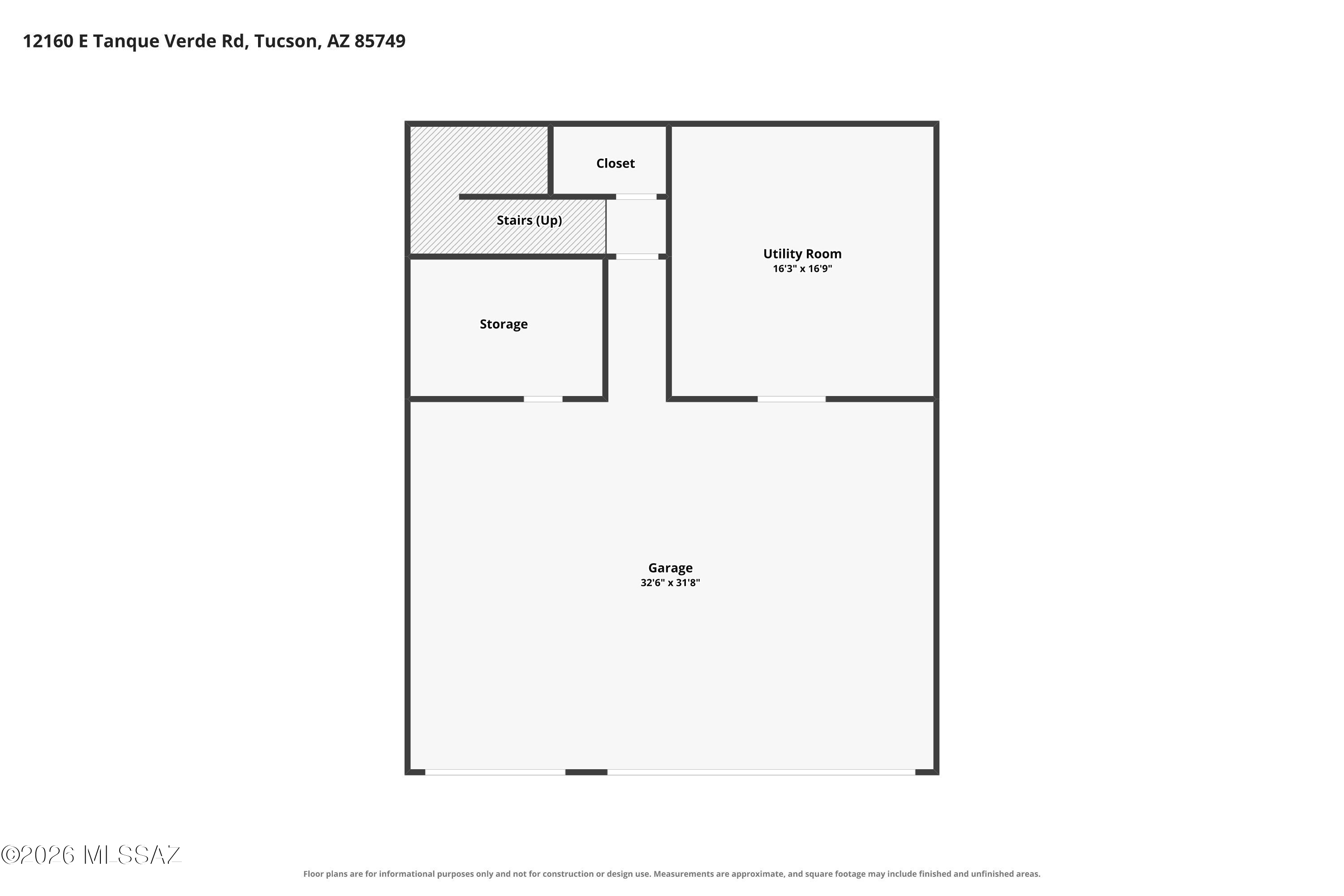 12160 East Tanque Verde Road Tucson, AZ 85749 - Photo 53 of 53 Garage