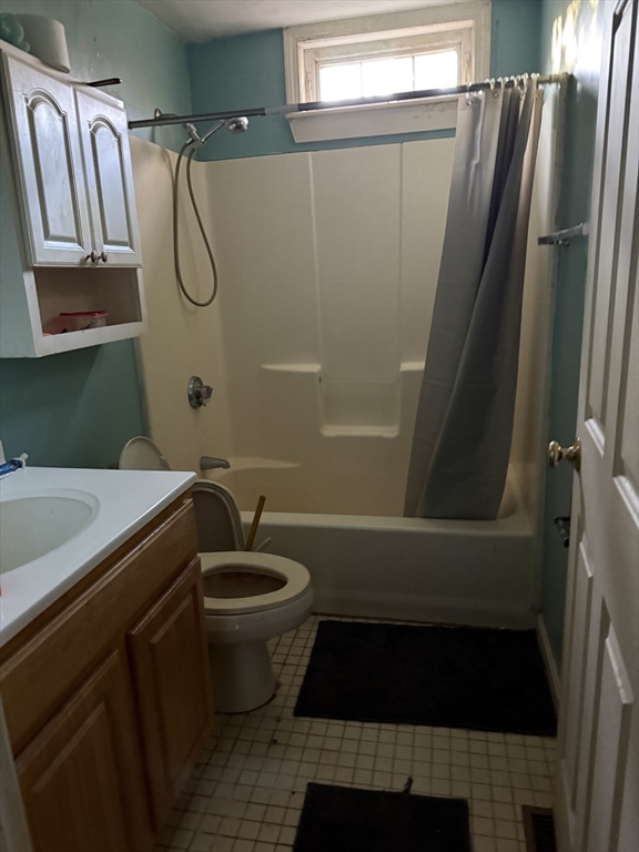 6 Rumford Road Norton, MA 02766 - Photo 5 of 10 a bathroom with a granite countertop sink toilet and shower