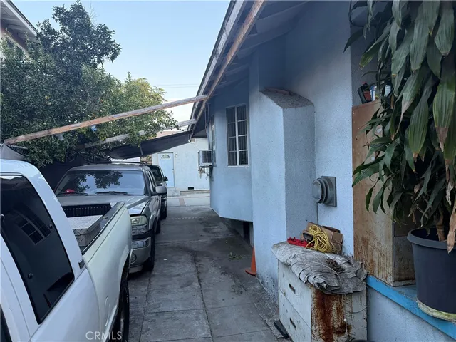 a view of outdoor space and seating area