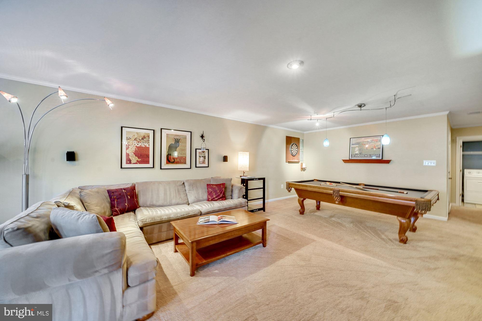 7327 Oldham Leeds Way Springfield, VA 22150 - Photo 33 of 50 Spacious Rec Room on lower level