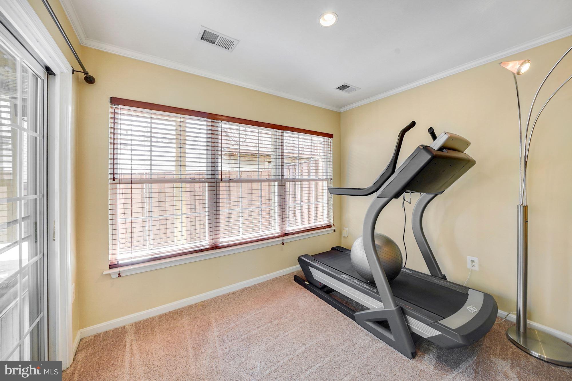 7327 Oldham Leeds Way Springfield, VA 22150 - Photo 38 of 50 Even space for exercise equipment!