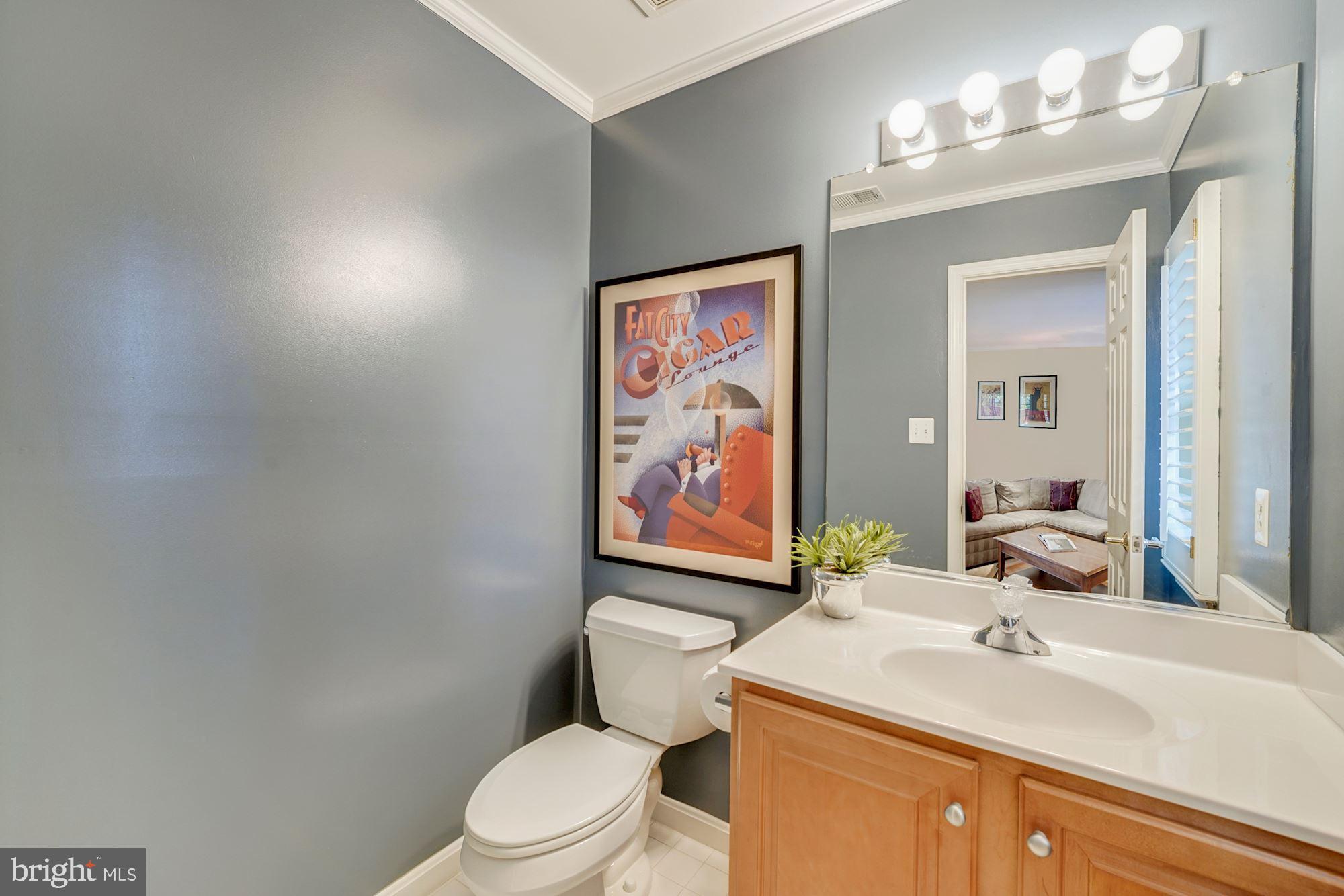 7327 Oldham Leeds Way Springfield, VA 22150 - Photo 41 of 50 Powder Room on Lower Level