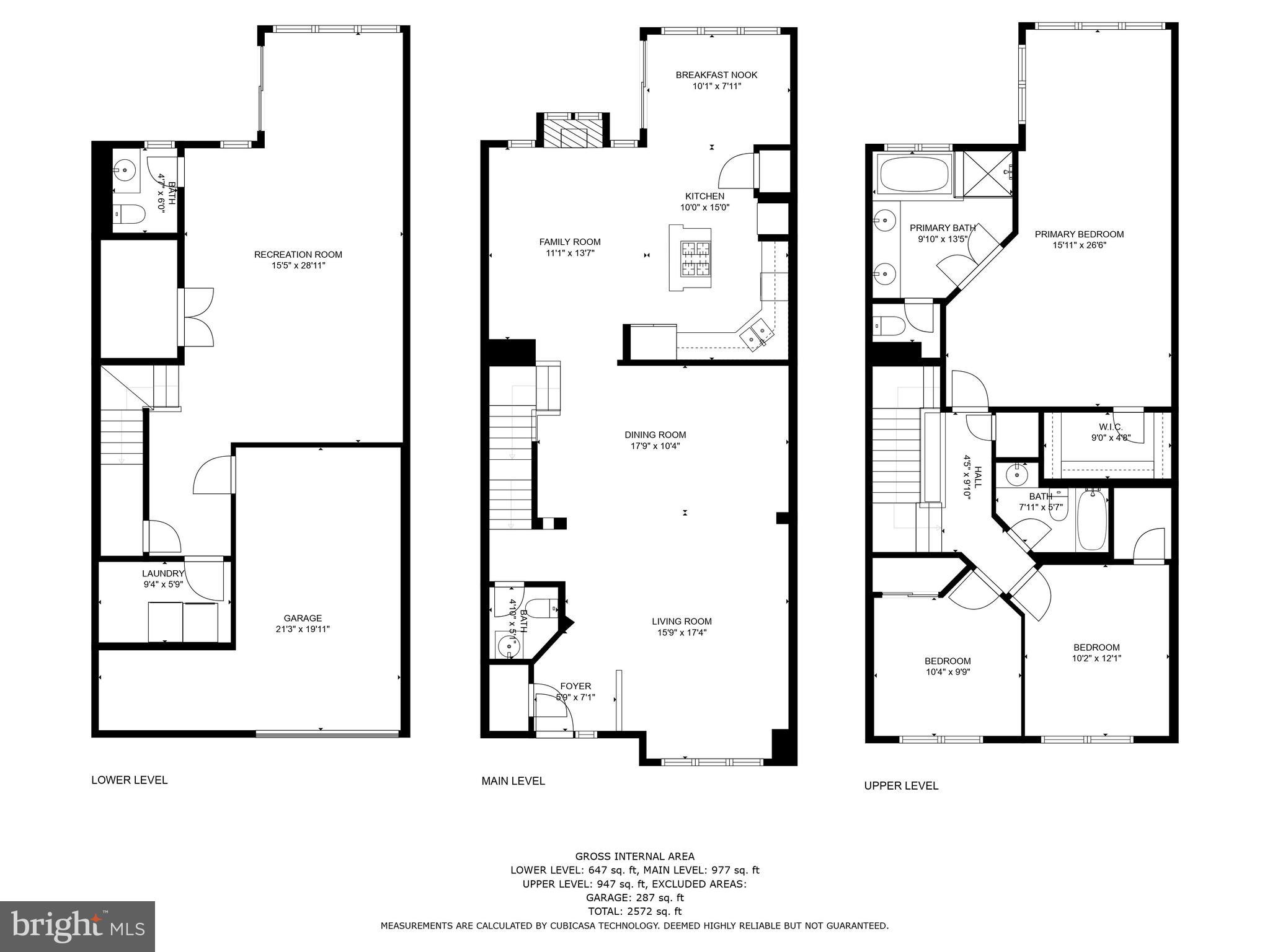 7327 Oldham Leeds Way Springfield, VA 22150 - Photo 50 of 50 Floor Plans