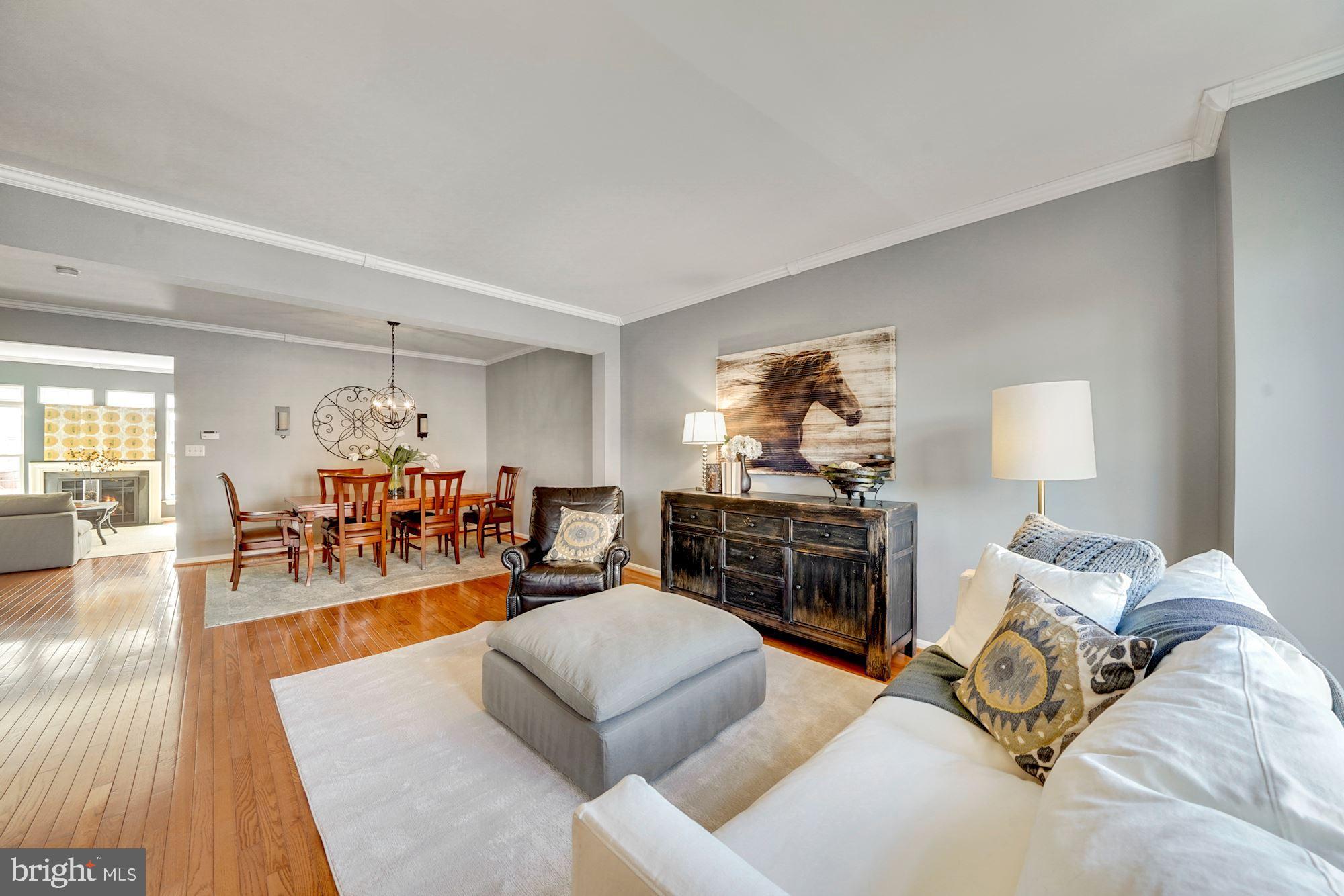 7327 Oldham Leeds Way Springfield, VA 22150 - Photo 49 of 50 Spacious open floor plan with beautiful hardwoods