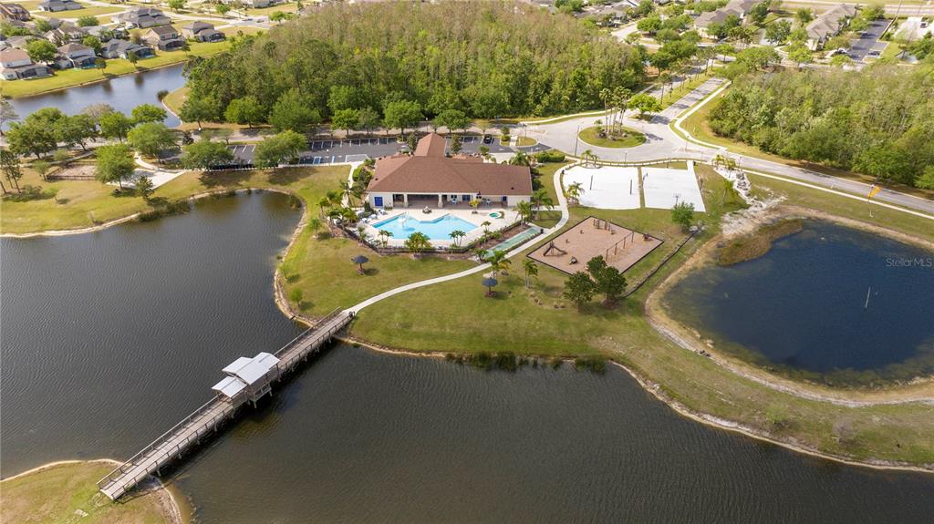 4978 Strand Street Kissimmee, FL 34758 - Photo 29 of 30 an aerial view of a house with a ocean view