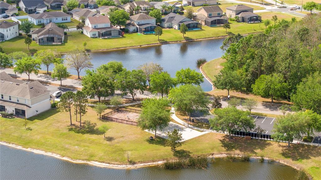 4978 Strand Street Kissimmee, FL 34758 - Photo 30 of 30 an aerial view of residential houses with outdoor space