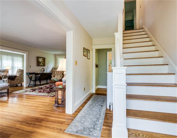 96 Columbia Road Arlington, MA 02474 - Photo 4 of 21 a view of a living room and entry way
