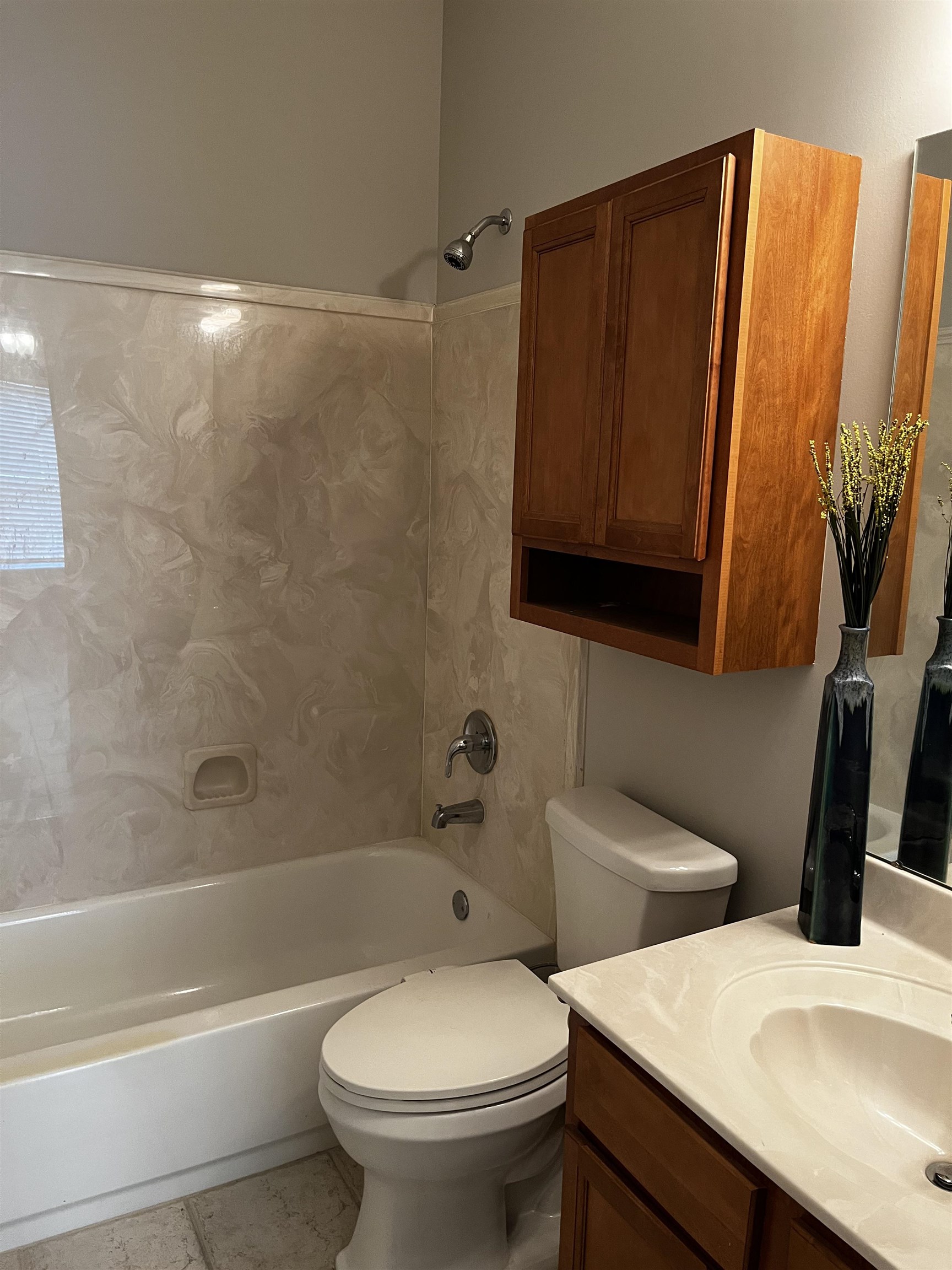 1182 Collierville Arlington Road Collierville, TN 38017 - Photo 26 of 34 a bathroom with a sink and a mirror