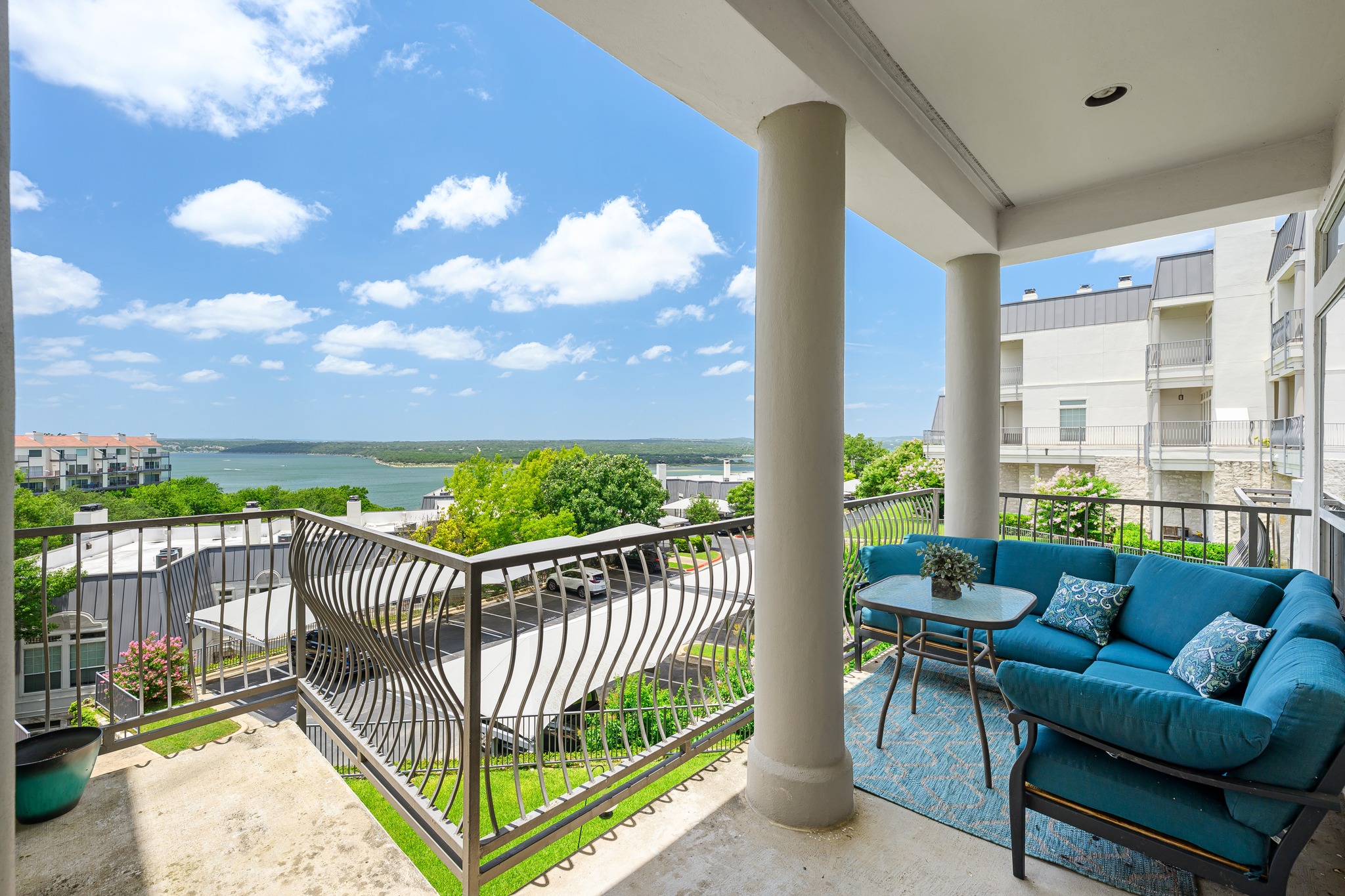 2918 Ranch Road 620 North, Unit S242 Austin, TX 78734 - Photo 17 of 35 A spacious outdoor terrace offers breathtaking views of the lake and surrounding landscape.