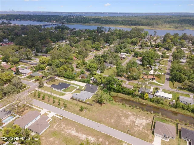 a view of city and mountain