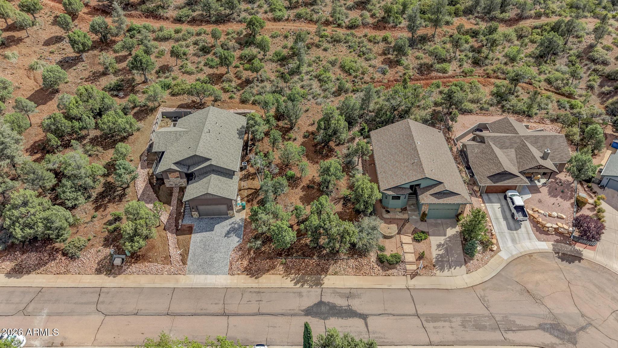 1122 South Sycamore Circle, Unit 58 Payson, AZ 85541 - Photo 2 of 10 an aerial view of a house with outdoor space