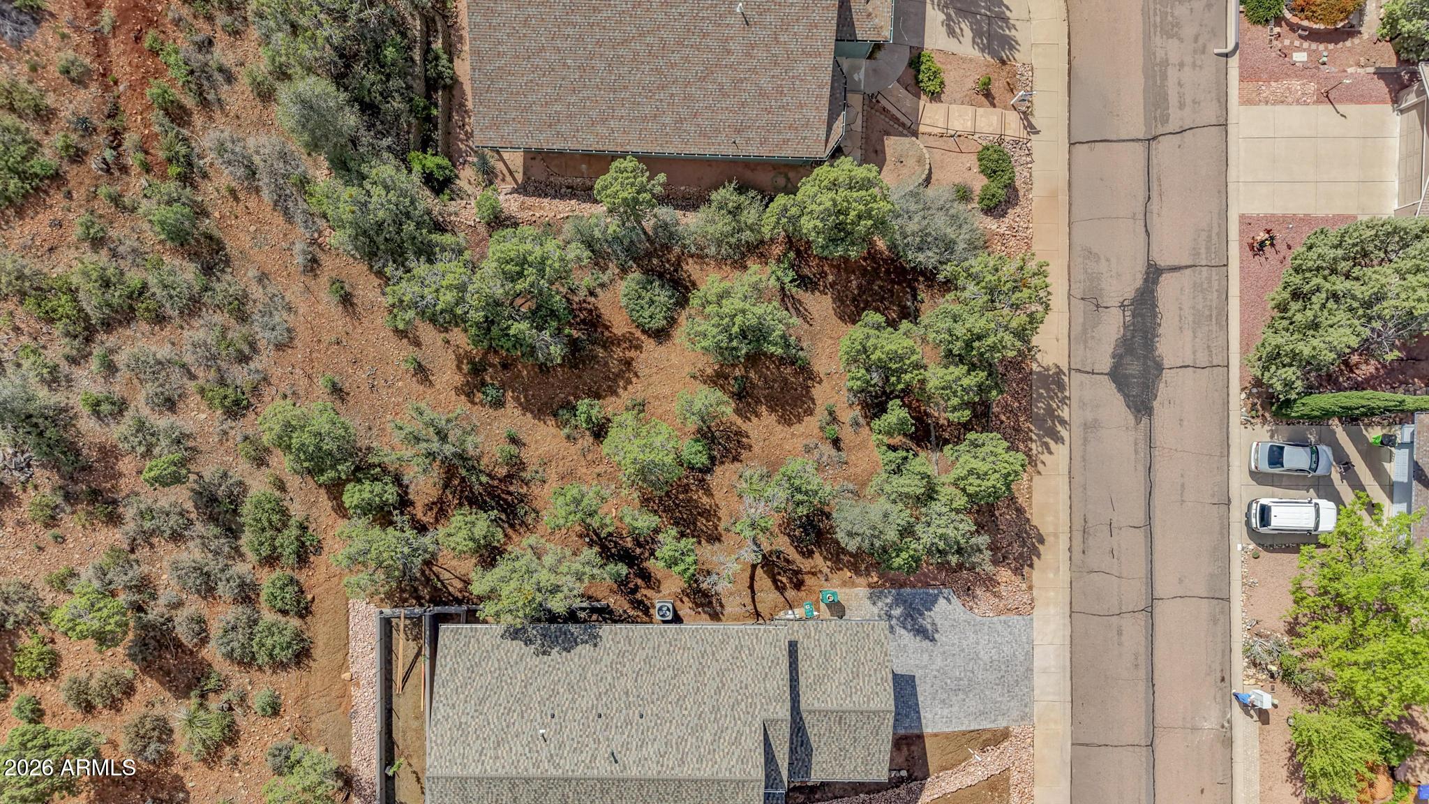 1122 South Sycamore Circle, Unit 58 Payson, AZ 85541 - Photo 6 of 10 an aerial view of a house with a yard