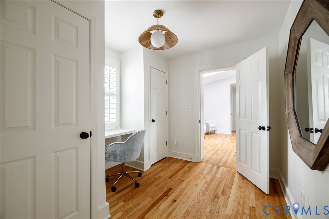 7108 Three Chopt Road Richmond, VA 23226 - Photo 25 of 49 first floor office/study leading to primary suite