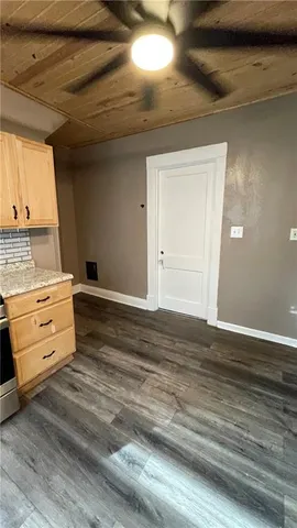 a room with storage and utility