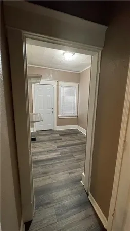 a view of wooden floor