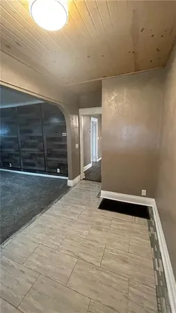 a view of empty room
