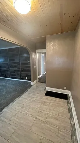 a view of empty room