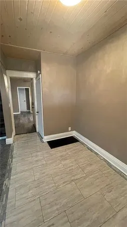 a view of empty room