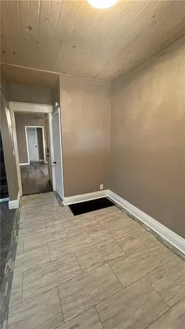 a view of empty room