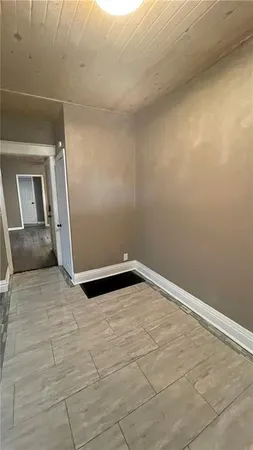 a view of empty room