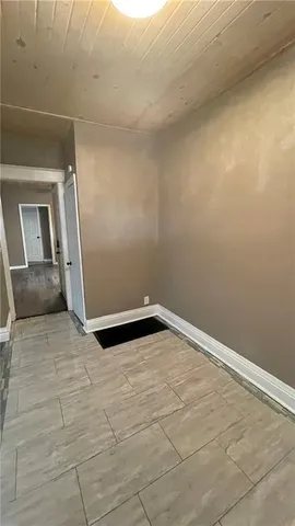 a view of empty room