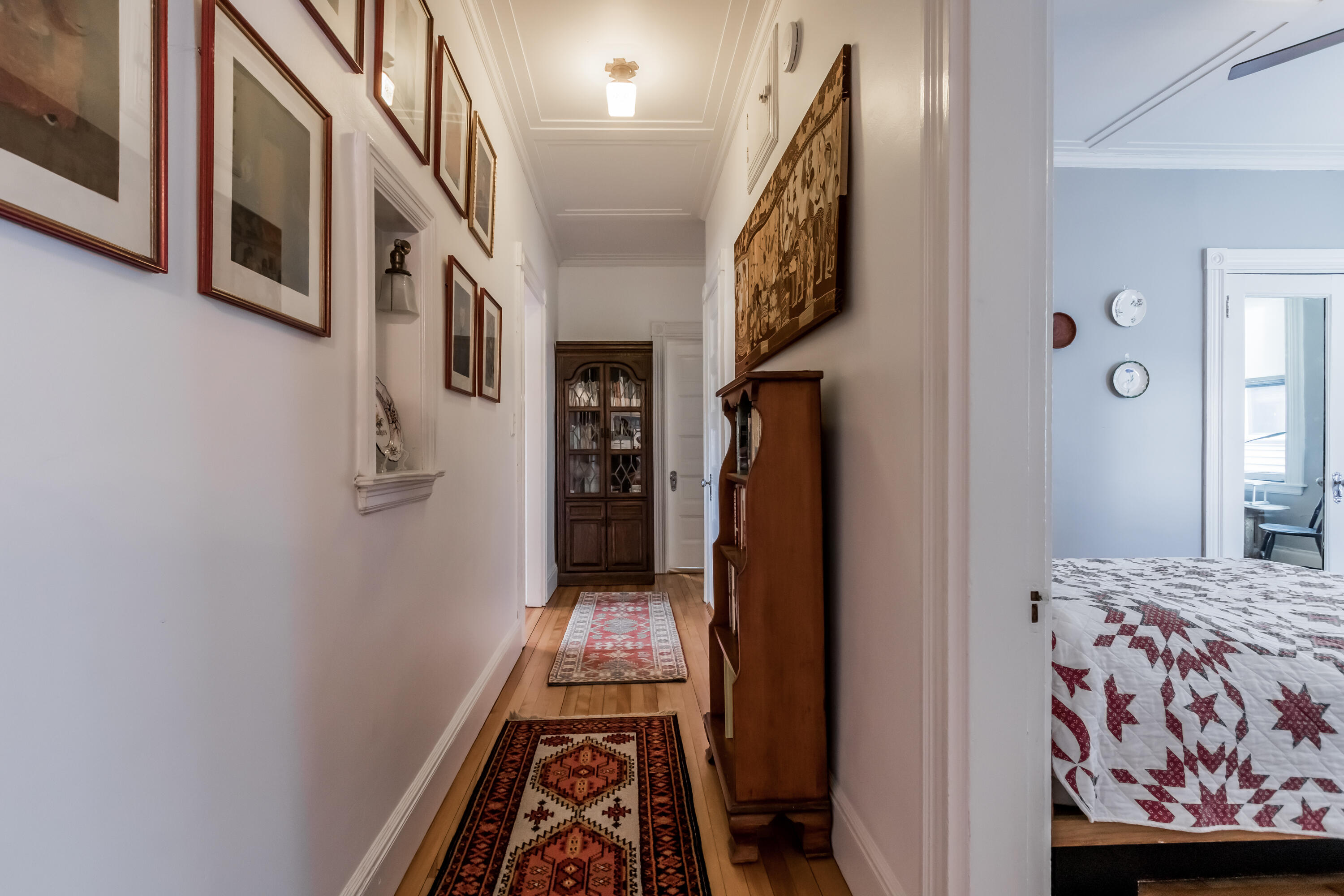 291 State Street, Unit 2 Portland, ME 04101 - Photo 24 of 41 Hallway to Bedrooms