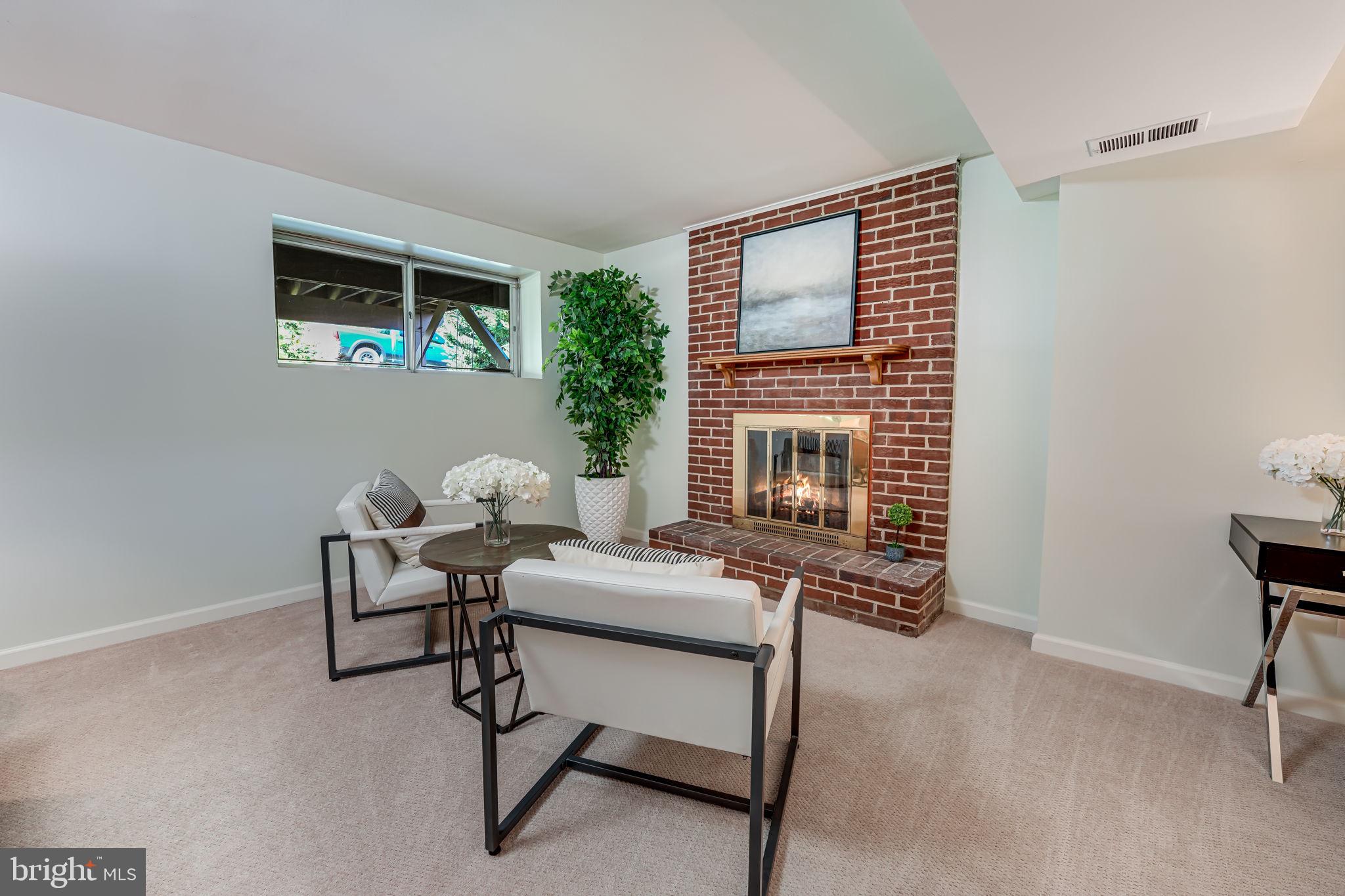 8808 Gateshead Road Alexandria, VA 22309 - Photo 27 of 38 Wood burning fireplace