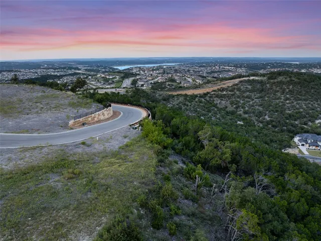 a view of a city with ocean view