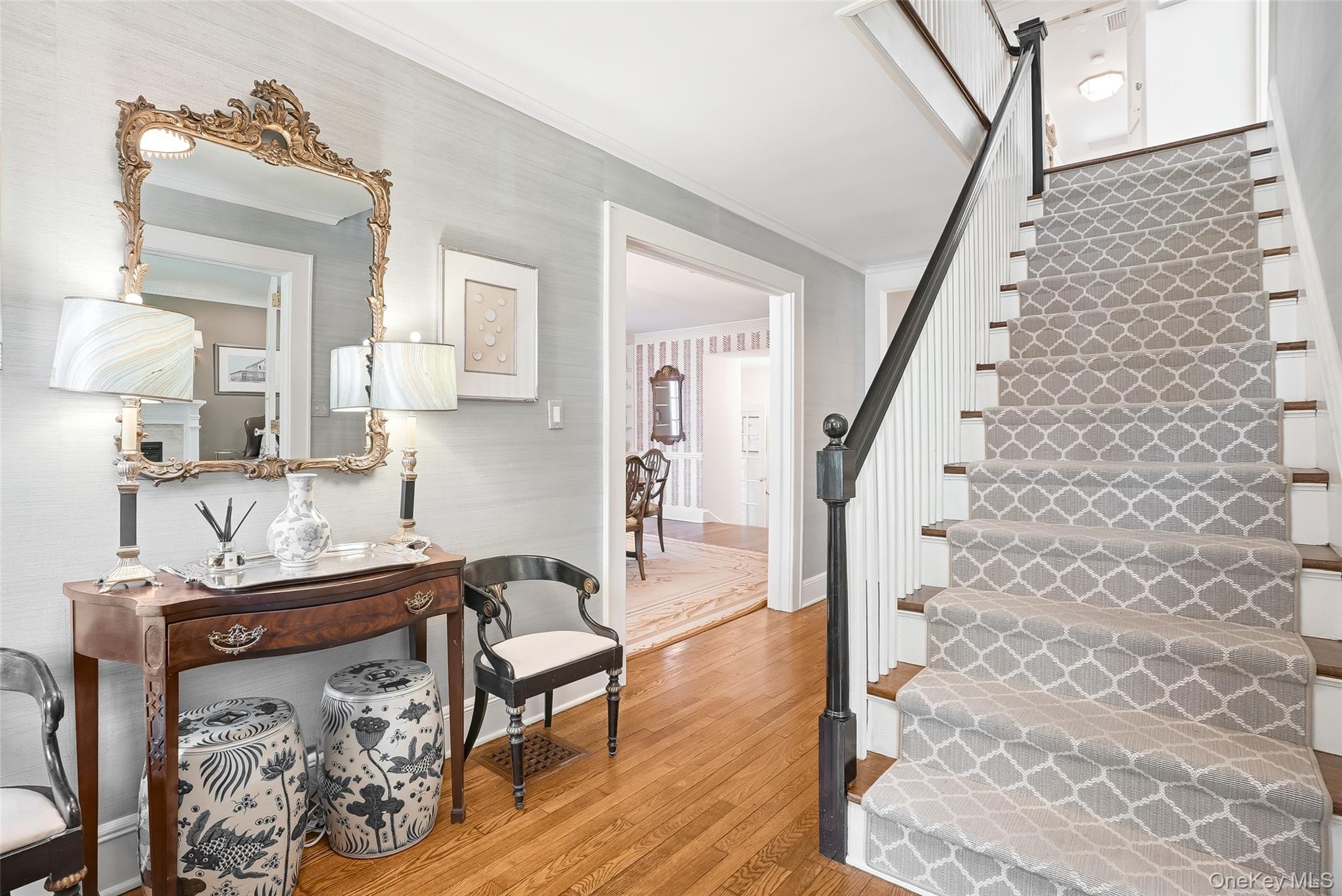 164 Julian Street Rye, NY 10580 - Photo 5 of 38 a view of a livingroom with furniture and staircase