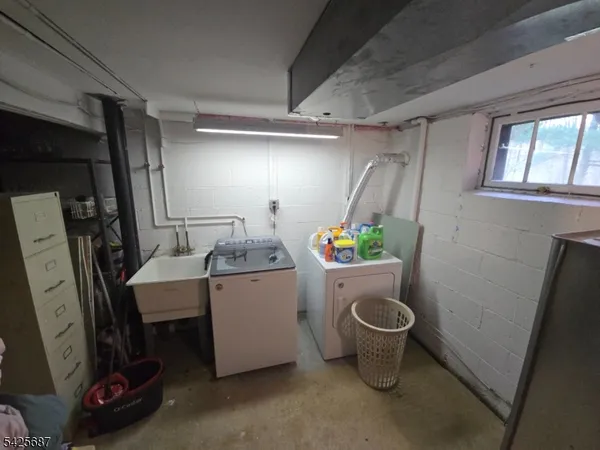 a room with storage and utility