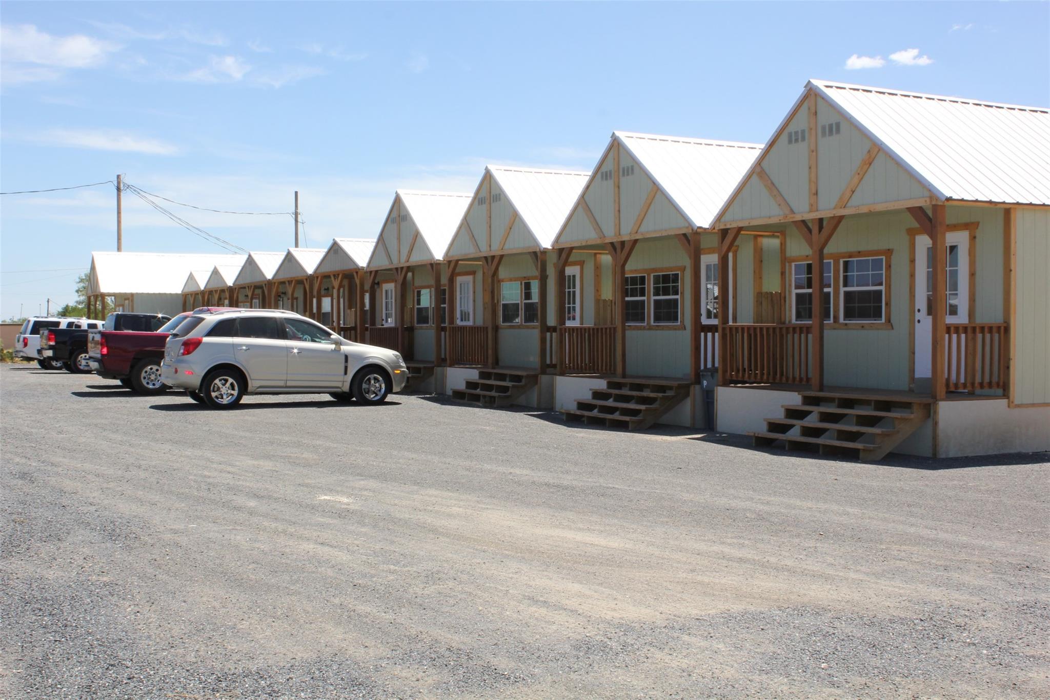 Prior Photo of cabin and RV housing