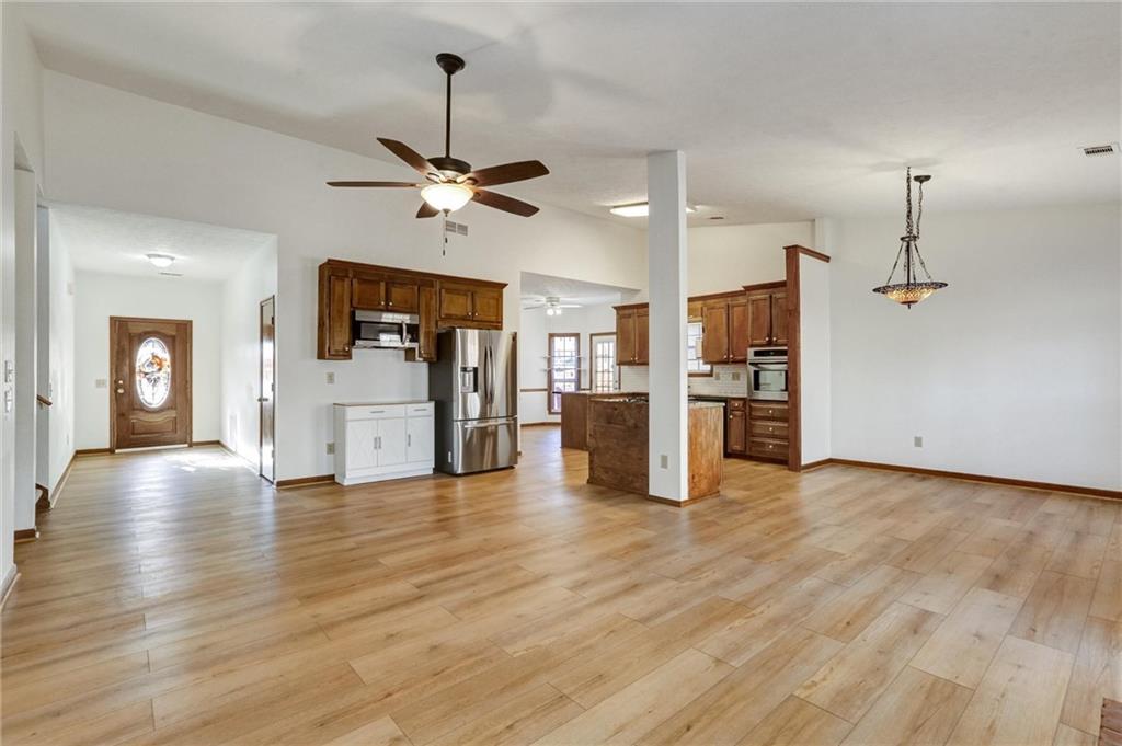 487 Ravinia Way Lawrenceville, GA 30044 - Photo 8 of 45 a view of a kitchen with a sink and a window