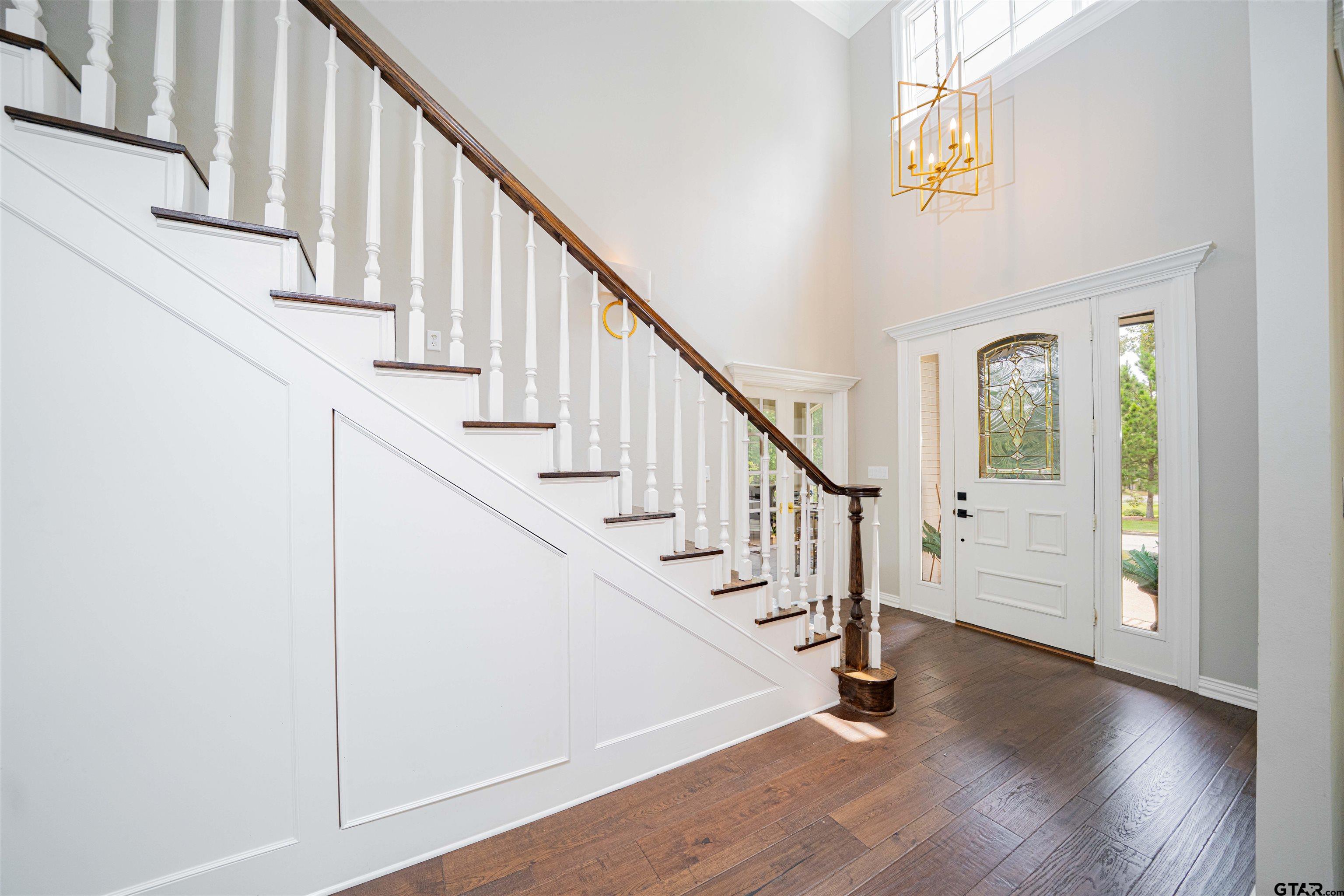 219 Hunters Circle Longview, TX 75605 - Photo 3 of 47 a view of entryway with wooden floor