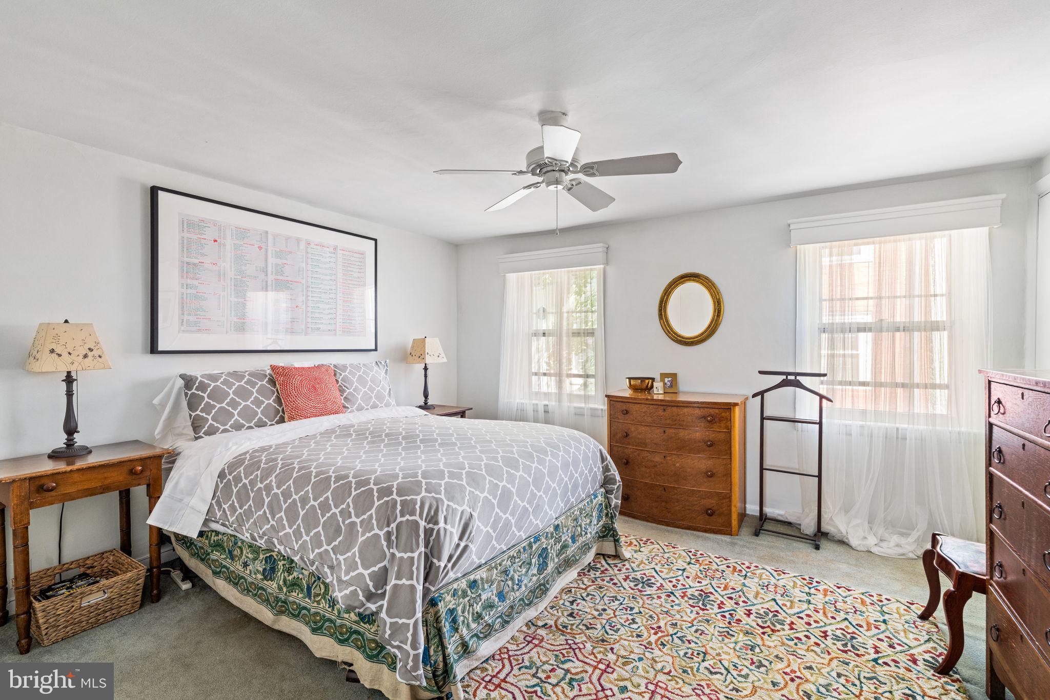 2410 Panama Street Philadelphia, PA 19103 - Photo 23 of 50 a bedroom with a bed and a window
