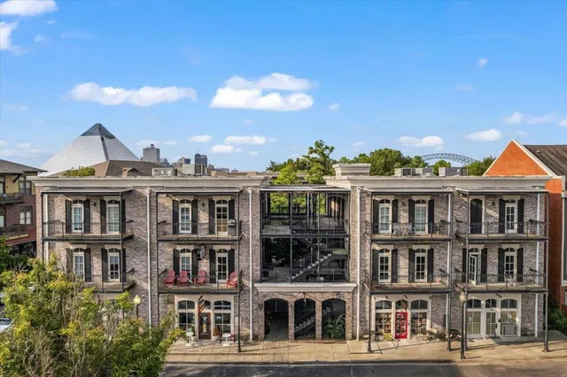 a view of a large building