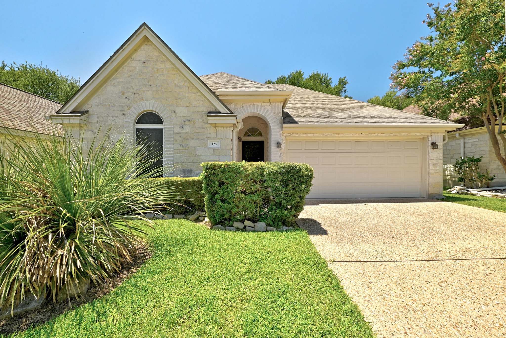 125 Melissa Court Georgetown, TX 78628 - Photo 1 of 29 a front view of a house with garden