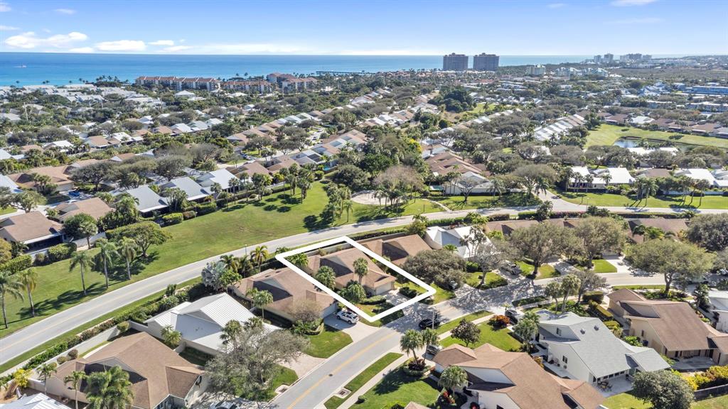 119 Beach Summit Court Jupiter, FL 33477 - Photo 19 of 23 an aerial view of residential building with outdoor space