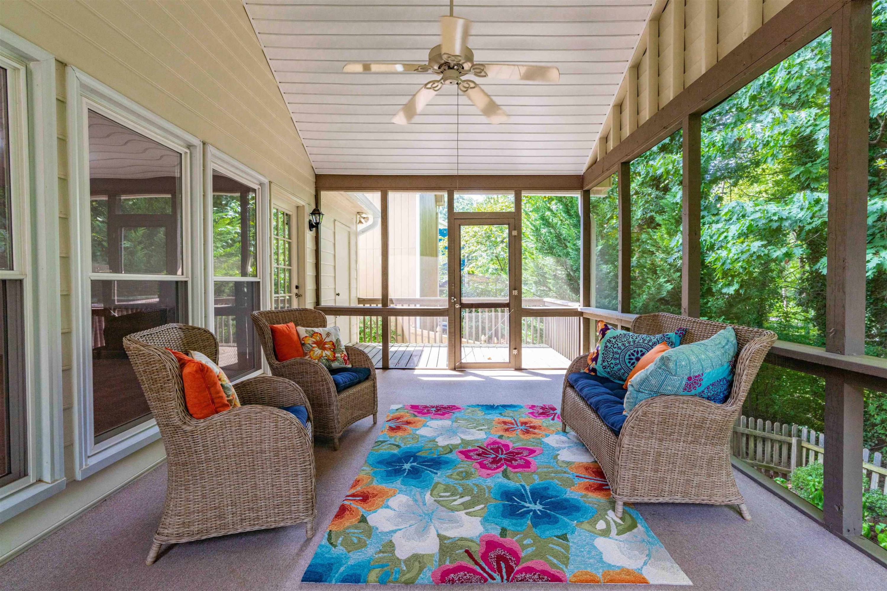 3013 Rue Sans Famille Raleigh, NC 27607 - Photo 14 of 16 a living room with patio and furniture