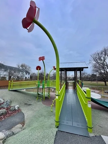a park with kid zone
