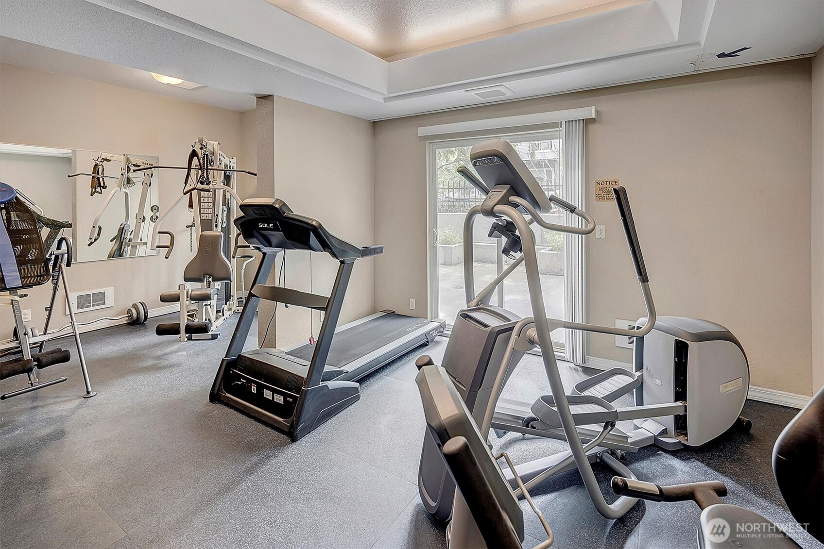 300 10th Avenue, Unit B205 Seattle, WA 98122 - Photo 15 of 27 a view of a room with gym equipment
