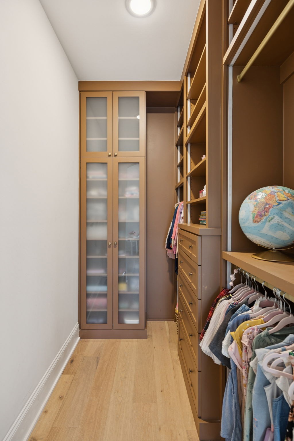 6128 Lookaway Circle Franklin, TN 37067 - Photo 56 of 89 a view of walk in closet with clothes and shoes