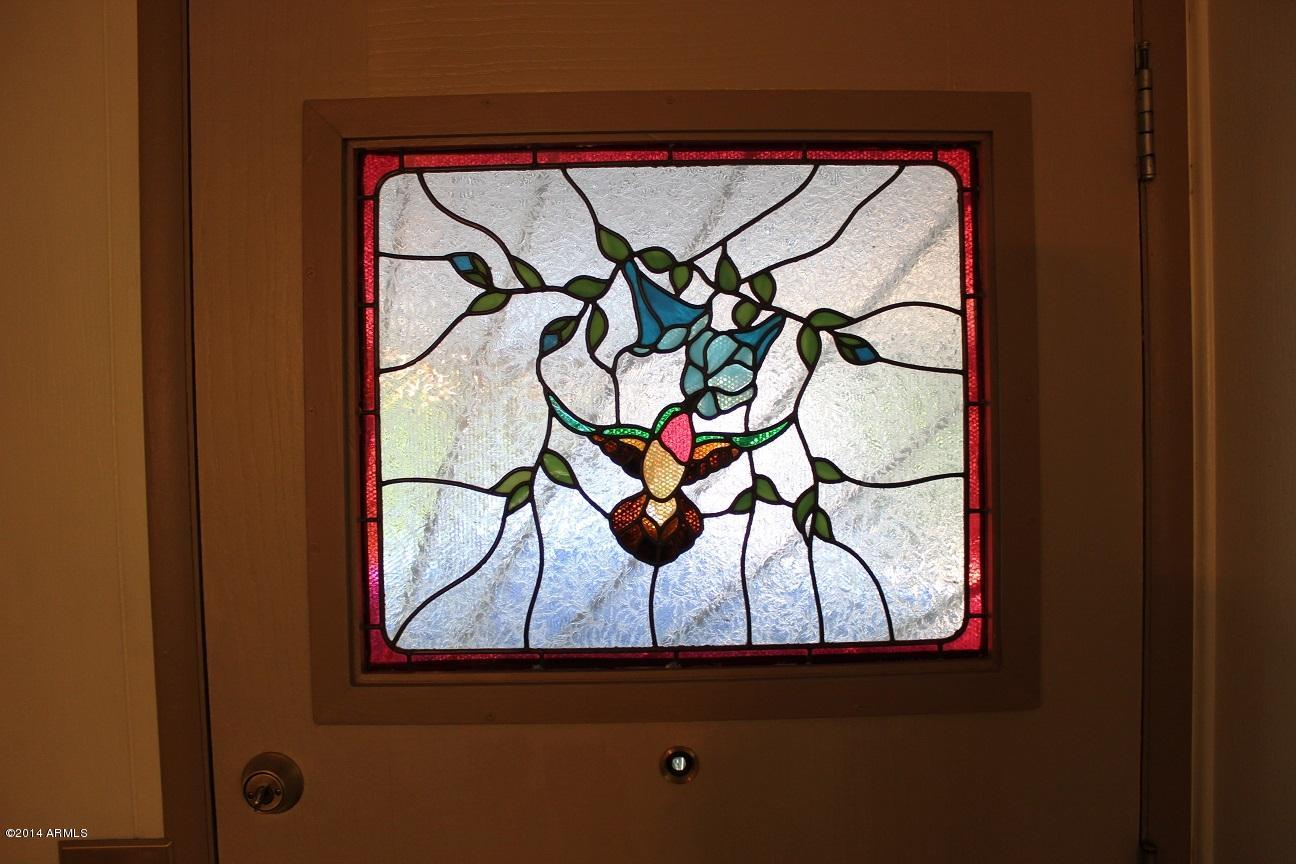 6539 West Hatcher Road Glendale, AZ 85302 - Photo 2 of 33 Stainglass Entry Door