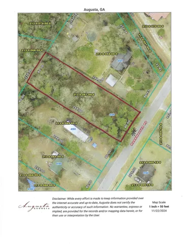 $24,500 | 4149 Markwalter Road, Hephzibah, GA 30815