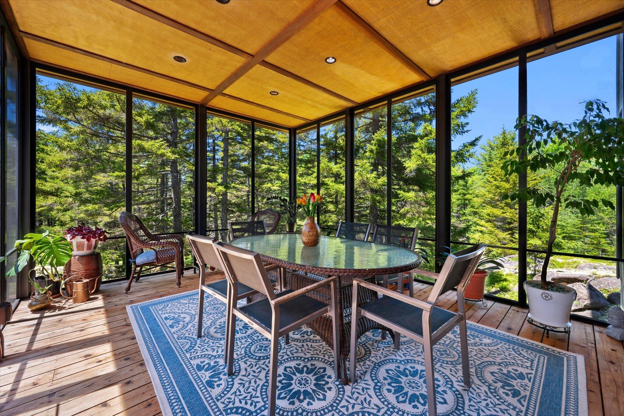 78 Youngs Mountain Road Bar Harbor, ME 04609 - Photo 24 of 113 Screen Porch