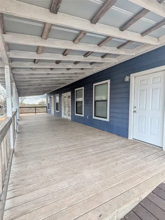 a view of a porch