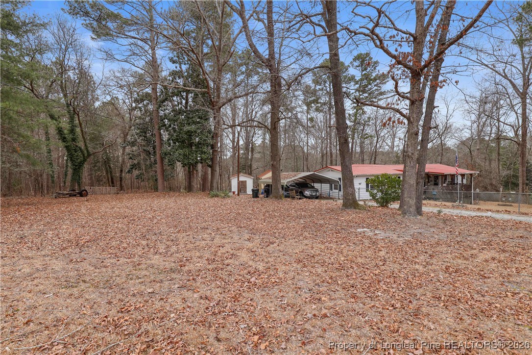 156 Connell Road Carthage, NC 28327 - Photo 32 of 43 a view of a yard with a tree