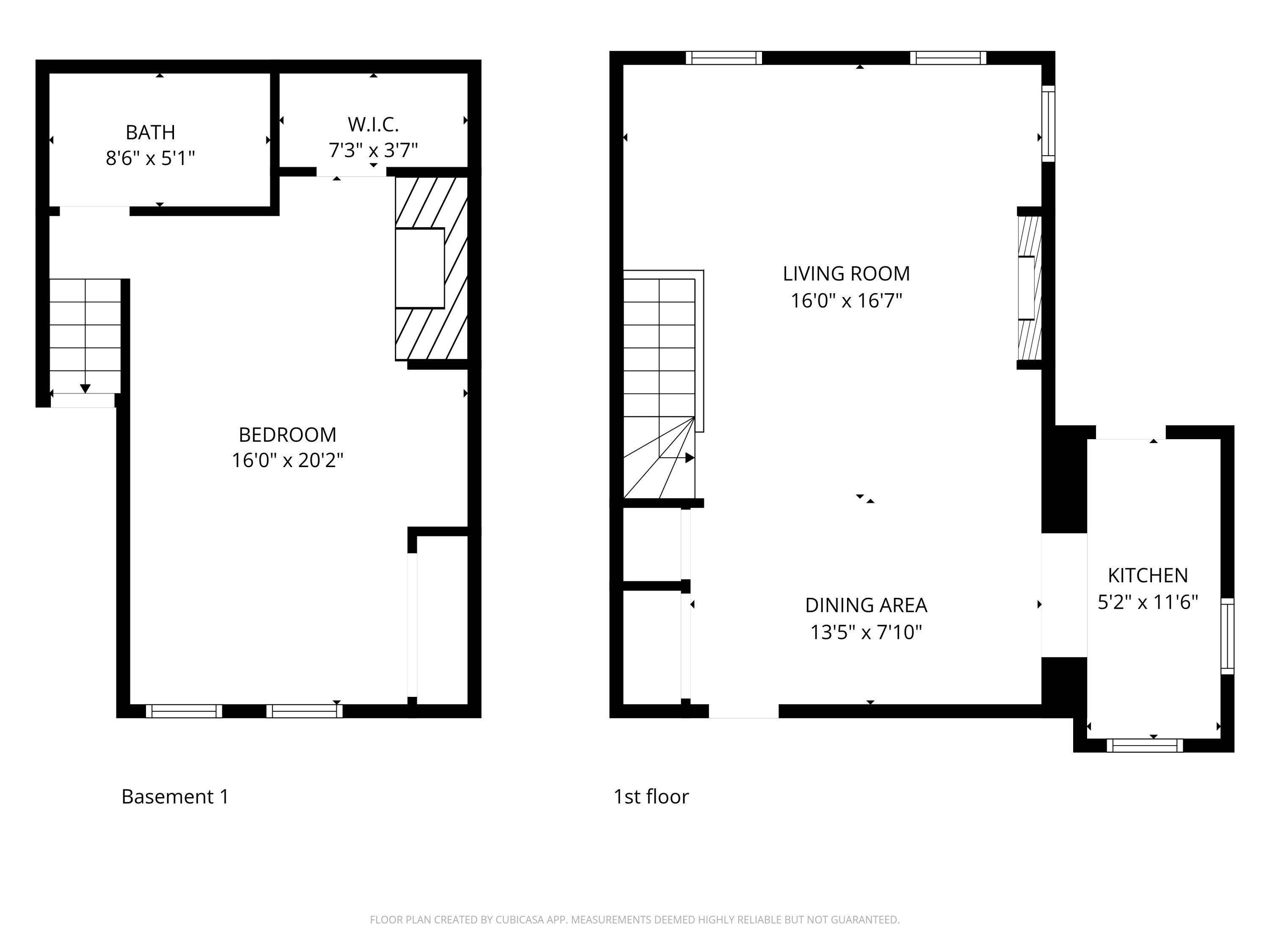 68 Pleasant Street Portland, ME 04101 - Photo 45 of 45 Unit 1 floor plan