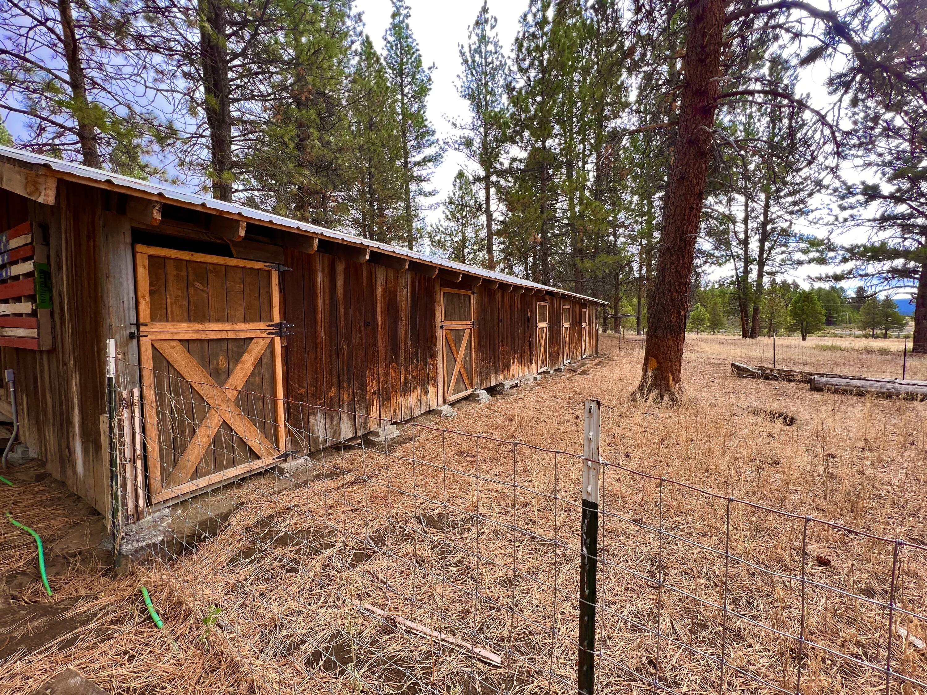 9615 Williamson River Road Chiloquin, OR 97624 - Photo 48 of 60 Animal Stalls